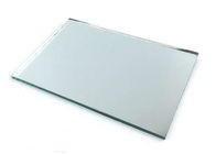 Customized Silver Rectangular Wall Mirror No Copper / Lead For Interior Decoration